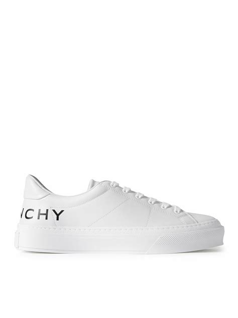 city sport sneakers in givenchy leather|givenchy white leather sneakers.